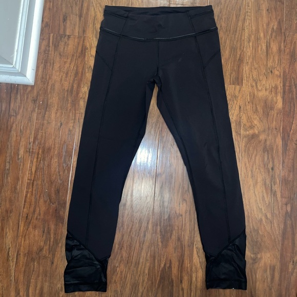 🍋 LIKE NEW Lululemon Pace Queen Tight 25”(W5D43S) - Black - Size 6